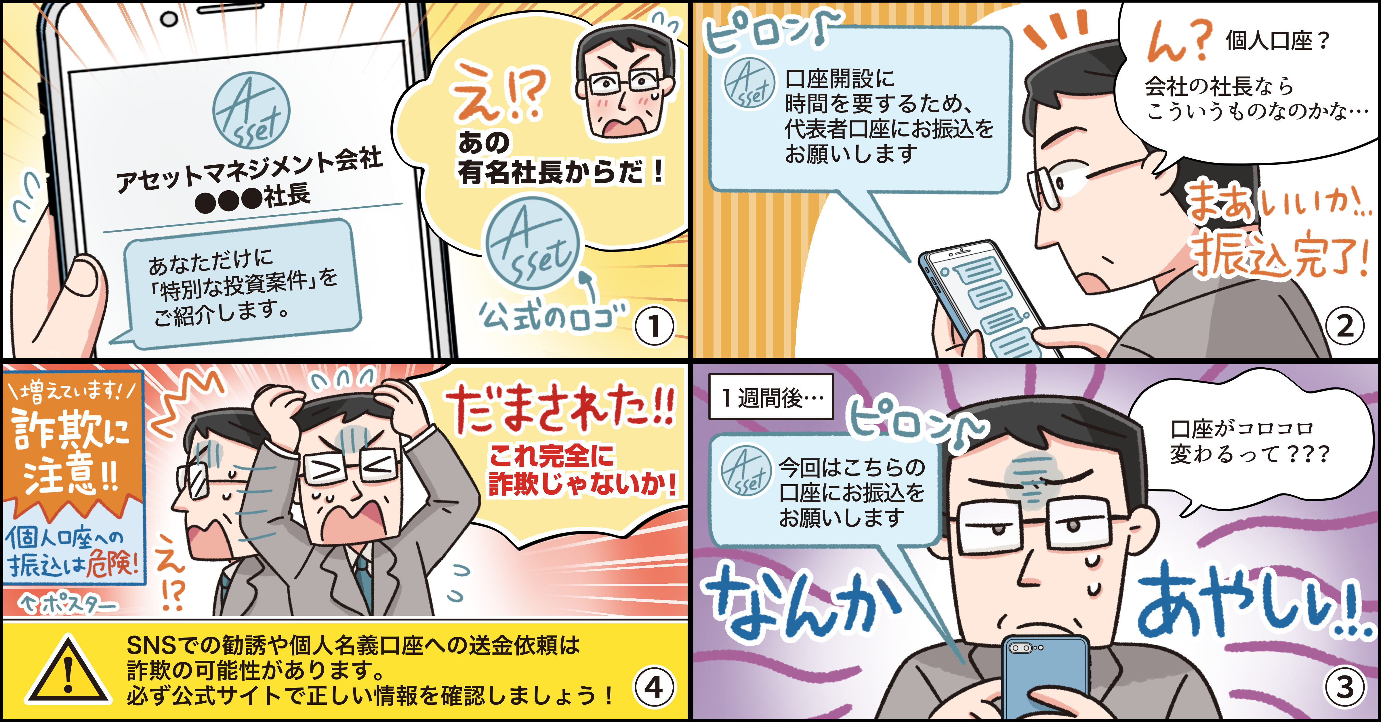 投資詐欺にご注意ください - 投資信託協会